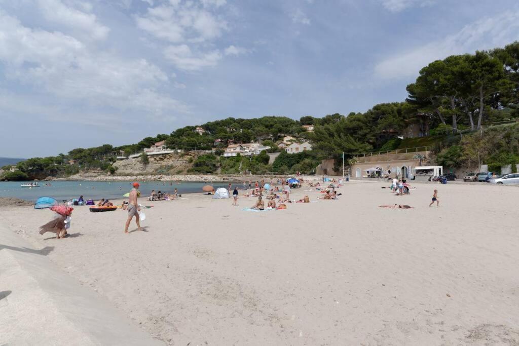 St-Cyr - Studio Avec Balcon, Vue Mer Et Proche Plage Apartment Saint-Cyr-sur-Mer Exterior photo